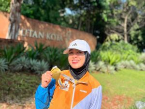 Angel Rica, Lewat Trail Running Selain Sehat Fisik Mental Juga Rasa Bahagia yang Tak Terdeskripsikan