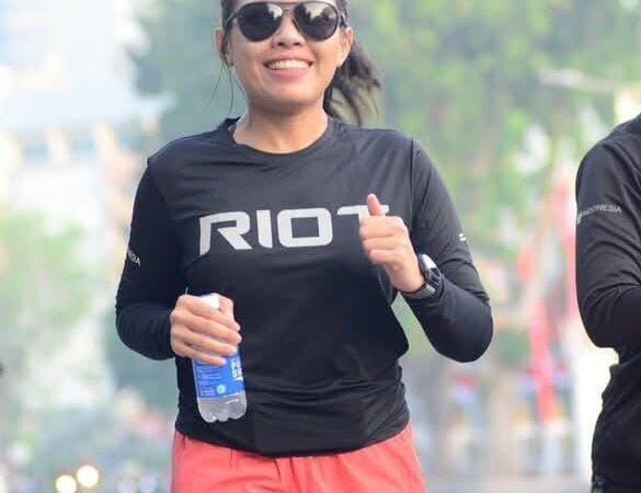 Lia Arista Sari, Running Is About Traveling Against Yourself, To Be A Better Version