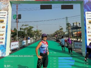 Rizcha Junita Aditya, Olahraga Buat Badan Segar, Mental Kuat dan Kerja Semangat