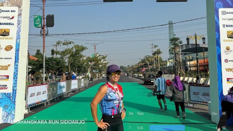 Rizcha Junita Aditya, Olahraga Buat Badan Segar, Mental Kuat dan Kerja Semangat