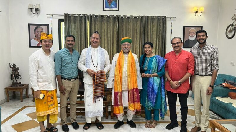 Pengasuh AGP Bali Diterima Menteri Hukum dan Kehakiman India di New Delhi