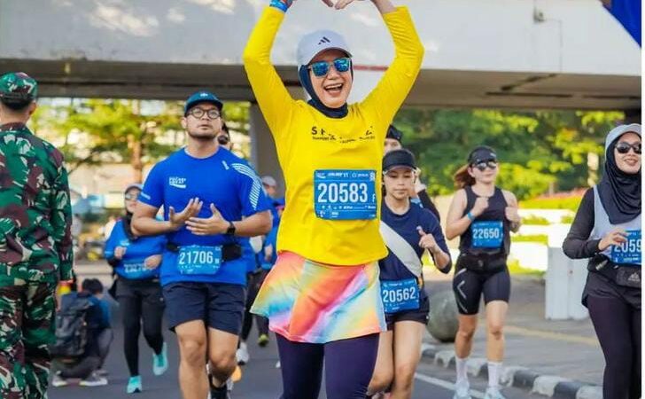 Septi Ayu Saputri, Lari Buat Badan Sehat dan Menambah Relasi Agar Kita Bertambah Wawasan