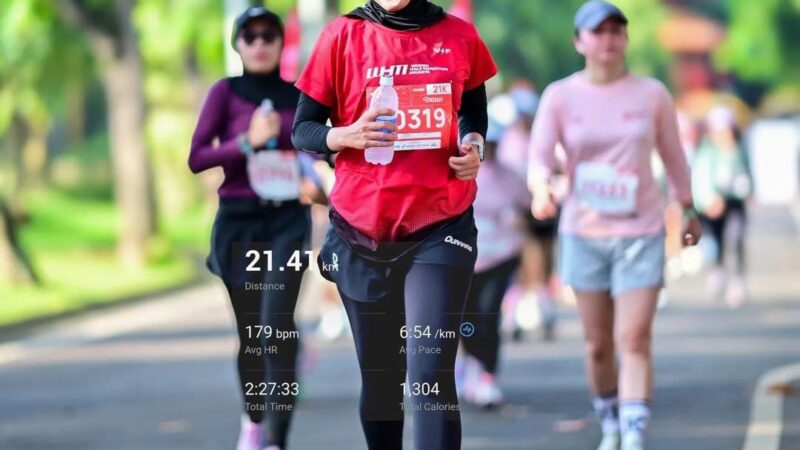 Indah Setiawati, Olahraga untuk Menjaga Kewarasan dan Keseimbangan dalam Hidup