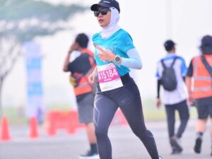 Eka Feriyanti, Lari Selain Untuk Jaga Kesehatan Juga Menambah Pertemanan