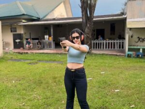 Tiara Agustine: Menembak Sangat Menantang, Butuh Konsentrasi Penuh Agar Tepat Sasaran