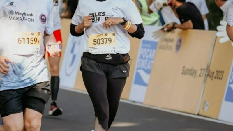 Nur Anisah, Jadikan Lari Untuk Kampanyekan Hidup Sehat Bersama