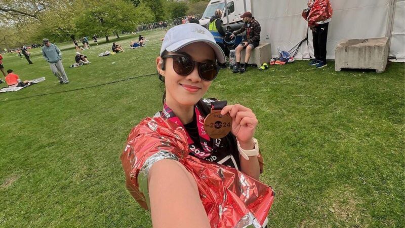 Fira Islami, Rasakan Efek Positif Lari, Latihan Berkomitmen Untuk Konsisten