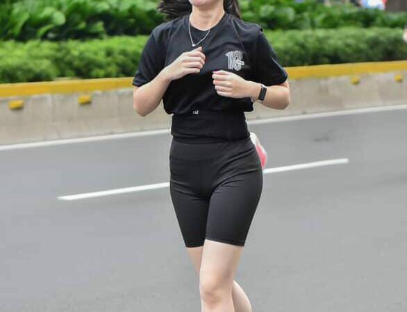 Monica Meliani, Lari Seperti Meditasi Bergerak, Bisa Lepas Stress dan Menantang Diri Sendiri 