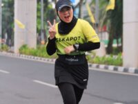 Monita octarina, Awal Lakukan Olahraga Lari Untuk Diet, Sekarang Jadi Kebutuhan Sehari-hari