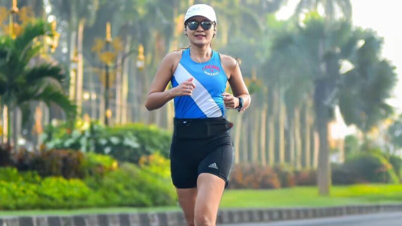 Wiqey Christine, Jangan Jadikan Usia Sebuah Batasan untuk Tetap Berlari