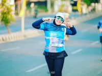 Ibu Suri, Setiap Pagi Rutin Lari Sebelum Berangkat Kerja