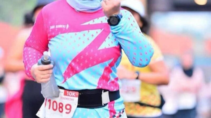 Medina Hermen, Rajin Olahraga Agar Tetap Sehat, Bahagia dan Menua Bersama Pasangan