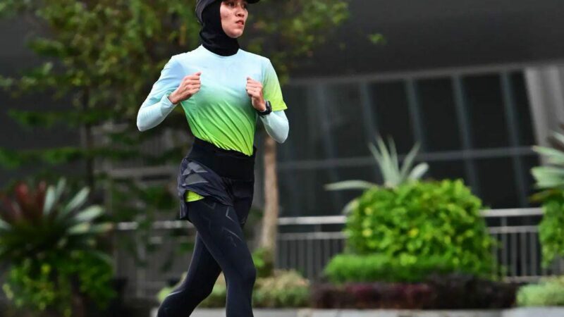 Syafmarini: Dengan Lari Jadi Bahagia, Jarang Sakit dan Tubuh Fit