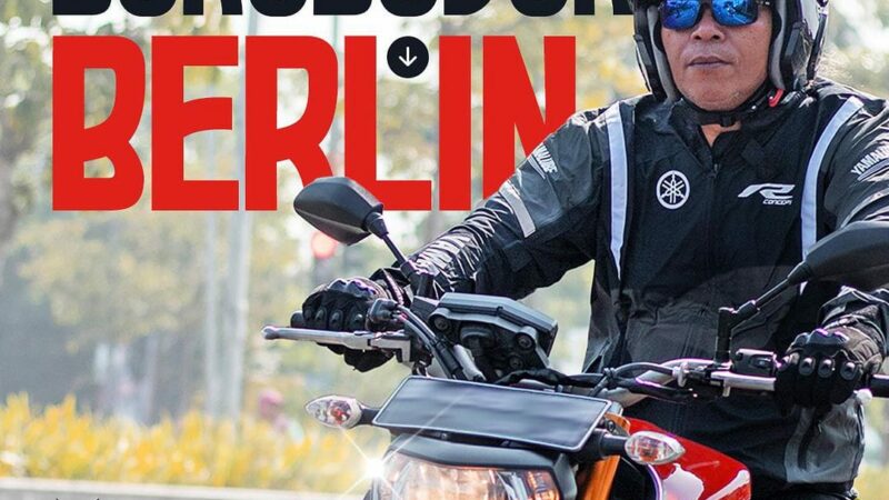 Yamaha Indonesia Resmi Lepas Gus Paox Iben Untuk Bertualang ke Berlin Jerman