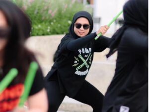 Fathanisa Siwi, Poundfit Buat Badan Sehat dan Bertambah Relasi