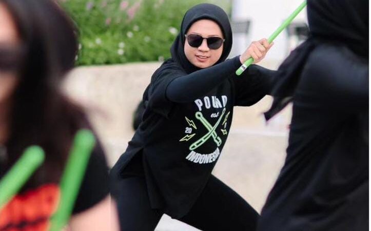 Fathanisa Siwi, Poundfit Buat Badan Sehat dan Bertambah Relasi