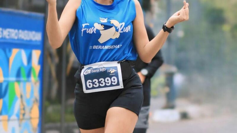 Dina Aryani, Lari Selain Untuk Kesehatan Juga Untuk Stress Release