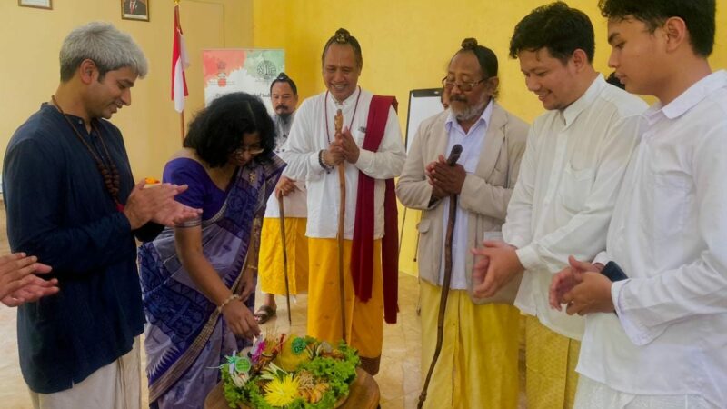 Konjen India, Naveen Meghwal Sampai Wayan Mudita Hadiri Ultah Swami Vivekananda AGP Bali