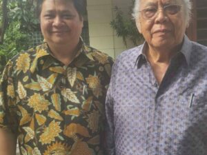 Emosional Seorang Airlangga Hartarto Untuk  Klaten