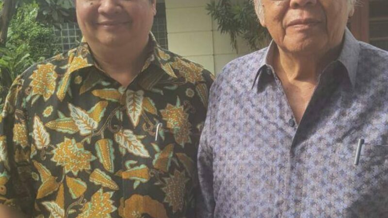 Emosional Seorang Airlangga Hartarto Untuk  Klaten