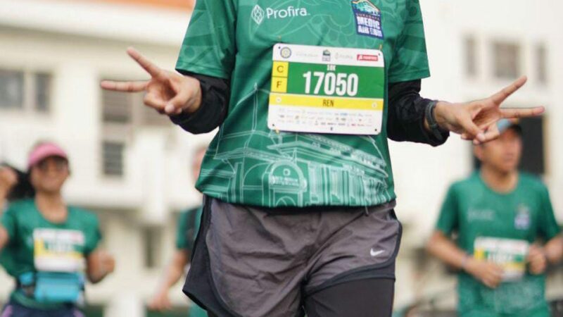 dr. Renny A. Puspitasari, Sp. PD, Dengan Lari Tubuh Sehat, Bisa Konsentrasi Untuk Pasien