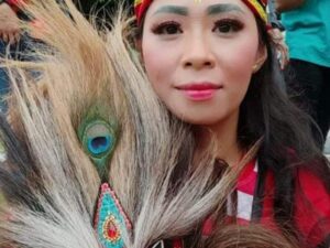 Neeluh Haryani Sembari Menjadi Buruh Migran Hongkong Kenalkan Tari Leak, Gedruk & Kuda Lumping.