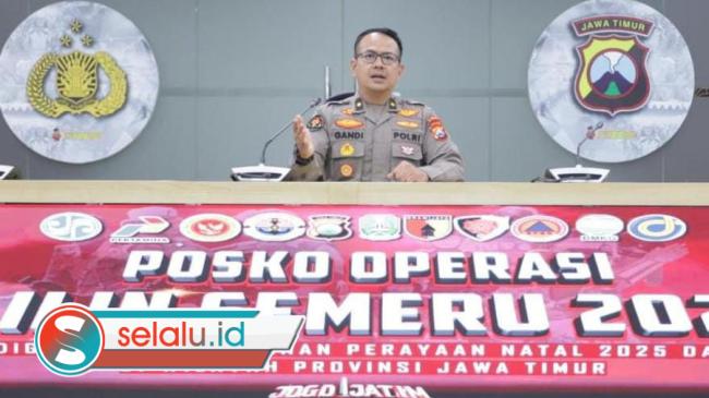 Polda Jatim Imbau Waspada Cuaca Ekstrem Selama Libur Nataru