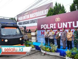 Polri Percepat Pemulihan Infrastruktur dan Kebutuhan Dasar Pascabencana   