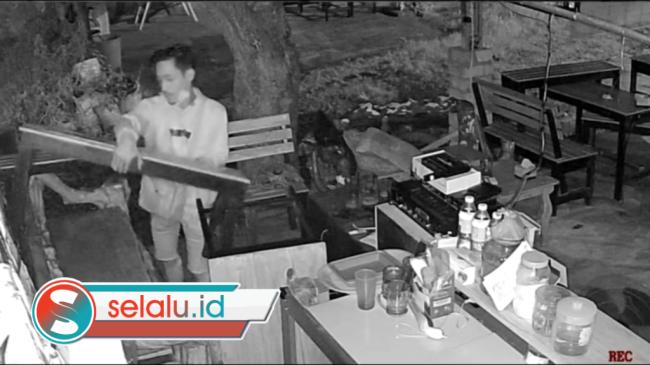 Curi Elpiji dan Minuman Sachet, Pria di Mojokerto Bawa Anak Istri