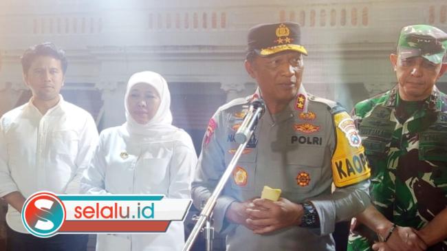 Forkopimda Jatim Pantau Tahun Baru, 12 Ribu Personel Dikerahkan
