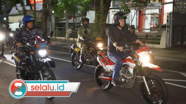 Patroli Motor Wali Kota Eri Uji Strategi Pecah Massa Tahun Baru 2026