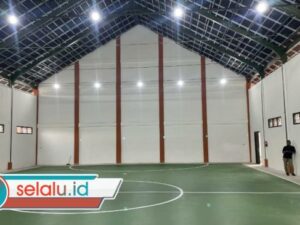 Prasarana Sekolah Rakyat di Mojokerto Kian Lengkap, Kini Ada Lapangan Olah Raga Indoor