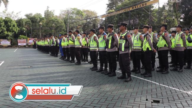 Polres Malang Siagakan 650 Personel Amankan Kunjungan Presiden Prabowo
