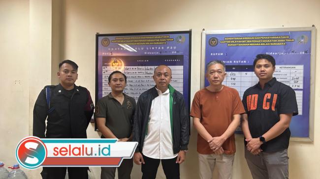 Jaksa Eksekutor Kejari Surabaya Tangkap Buron, Terpidana Effendi Pudjihartono Berhasil Dibekuk