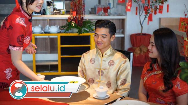 Melihat Menu Spesial Imlek di Grand Swiss-Belhotel Surabaya, Ada Wonton Hitam hingga Golden Dome Cake