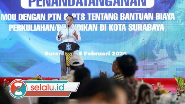 Pemkot Surabaya Perluas Beasiswa Pemuda Tangguh, Jangkauan Capai 24 Ribu Mahasiswa PTN Negeri-Swasta