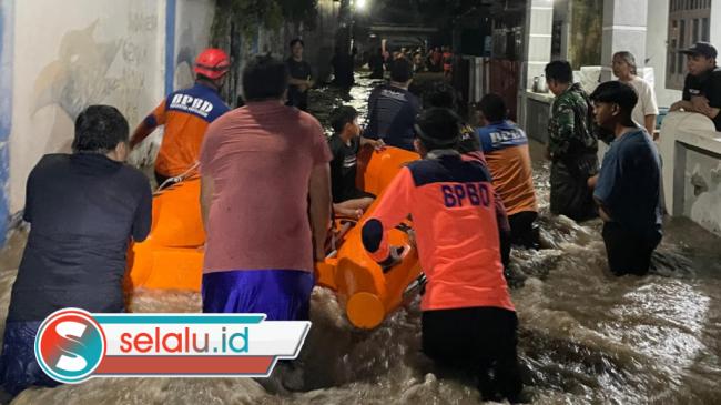 Hujan Deras, 5 Kecamatan di Probolinggo Terendam Banjir