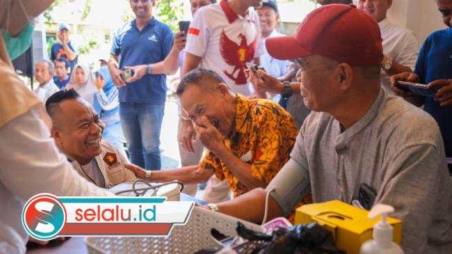 Jelang HUT ke-18, Gerindra Surabaya Gelar Cek Kesehatan Gratis pada Lansia 