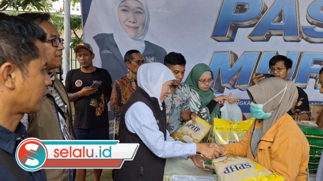 Tekan Inflasi, Pemprov Jatim Gelar Pasar Murah di Mojokerto
