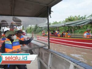 Susur Sungai Ngotok di TBM, Destinasi Wisata Baru Kota Mojokerto