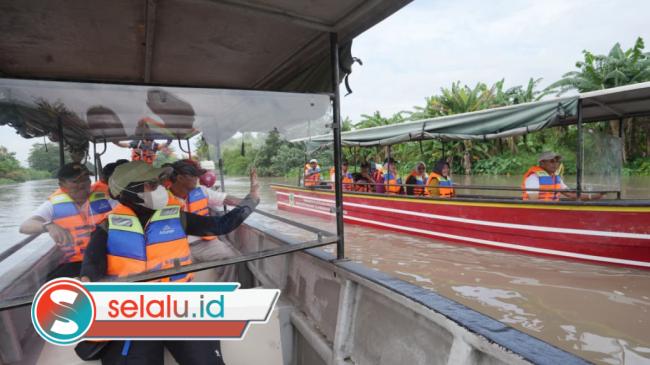 Susur Sungai Ngotok di TBM, Destinasi Wisata Baru Kota Mojokerto