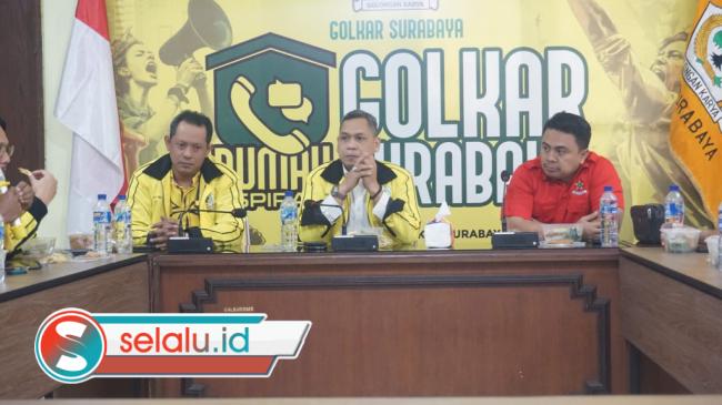 DPD Golkar Surabaya Buka Ruang Gagasan SOKSI, Siapkan Agenda Program Berbasis Pekerja