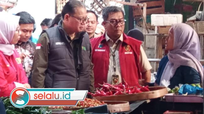 Jelang Ramadan, Satgas Pangan Polda Jatim dan Bapanas Sidak Pasar di Surabaya