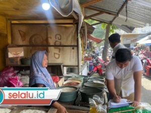 Satgas Pangan Polres Mojokerto Sidak Pasar, Temukan Harga Beras di Atas HET