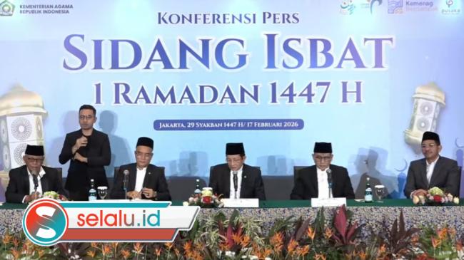 Pemerintah Tetapkan 1 Ramadan 1447 H Jatuh pada 19 Februari 2026