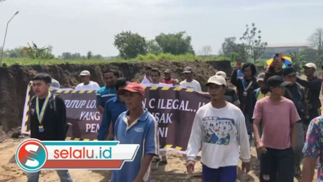 Rusak Lahan Pertanian, Galian C di Mojokerto Didemo Warga hingga Mahasiswa