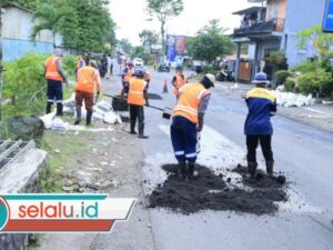 Satgas Infrastruktur Jember Percepat Perbaikan Jalan Jelang Lebaran 2026