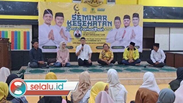 Animo Tinggi, Seminar Puasa Sehat Golkar Diikuti Ratusan Warga Surabaya